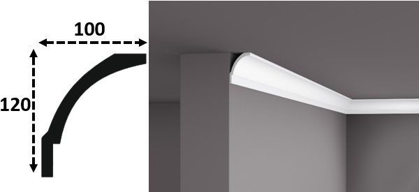 Cornisa interior082