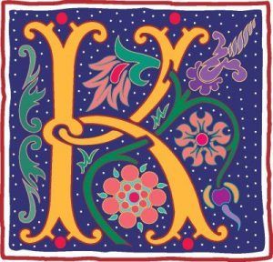 Letra ornamental011