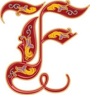 Letra ornamental474