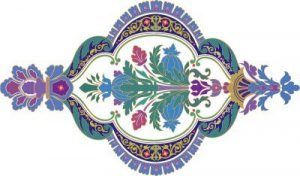 Silueta ornamental006