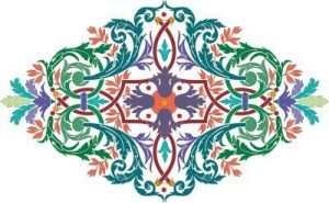 Silueta ornamental007