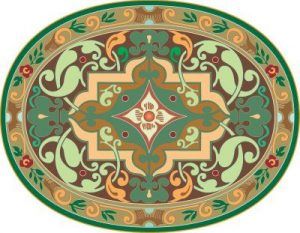 Silueta ornamental011