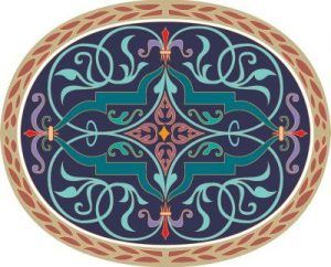 Silueta ornamental012