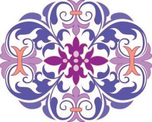 Silueta ornamental017