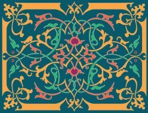Silueta ornamental021
