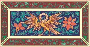 Silueta ornamental022