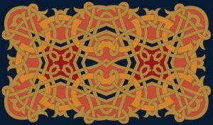 Silueta ornamental026