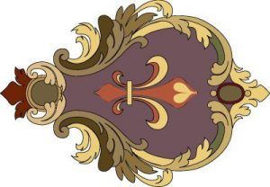 Silueta ornamental064