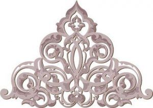 Silueta ornamental076