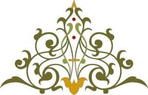 Silueta ornamental079