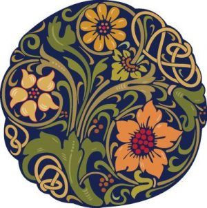 Silueta ornamental121