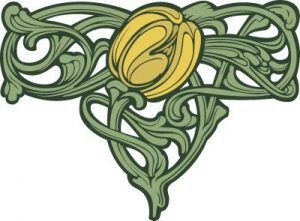 Silueta ornamental123