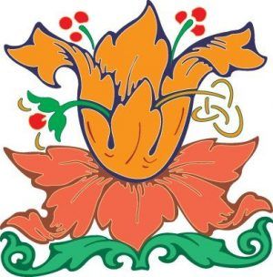 Silueta ornamental151