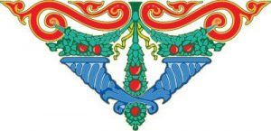 Silueta ornamental167