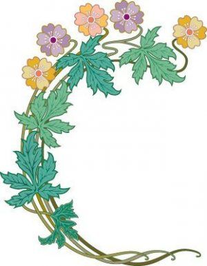 Silueta ornamental181