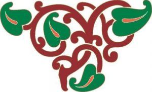 Silueta ornamental189