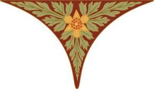 Silueta ornamental197