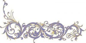 Silueta ornamental209