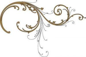 Silueta ornamental220