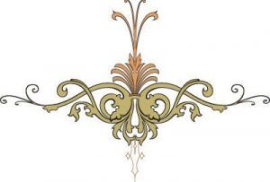 Silueta ornamental232