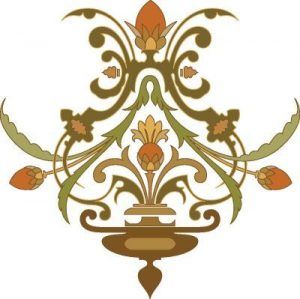 Silueta ornamental238