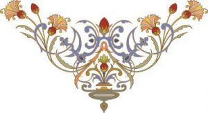 Silueta ornamental267