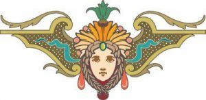 Silueta ornamental271