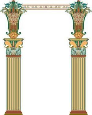 Silueta ornamental343