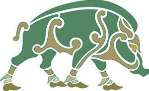 Silueta ornamental356