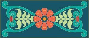 Silueta ornamental384