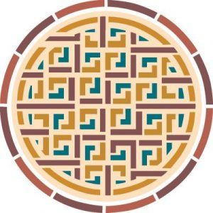 Silueta ornamental388