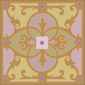 Silueta ornamental396