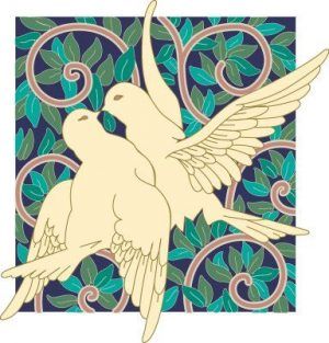 Silueta ornamental403