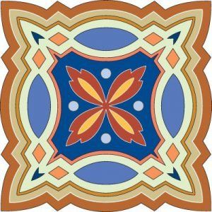 Silueta ornamental407