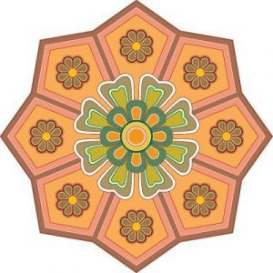 Silueta ornamental411