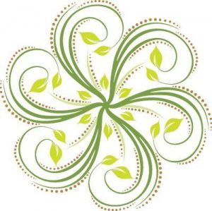 Silueta ornamental412