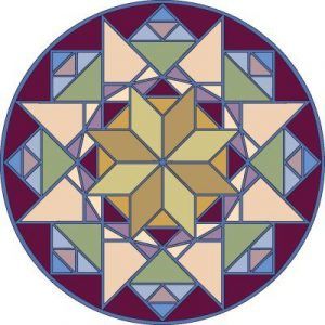 Silueta ornamental415