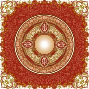 Silueta ornamental423