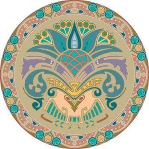 Silueta ornamental432