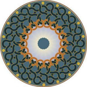 Silueta ornamental434