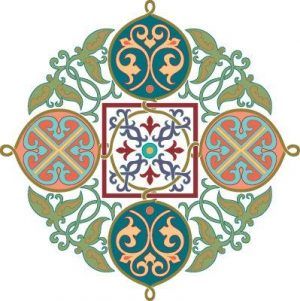 Silueta ornamental445