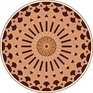 Silueta ornamental453