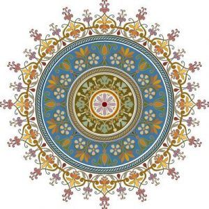 Silueta ornamental460