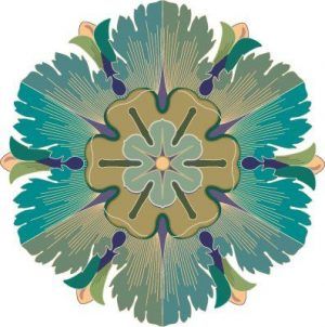 Silueta ornamental479