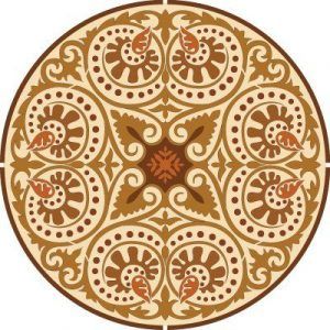 Silueta ornamental483