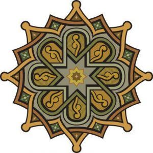 Silueta ornamental484