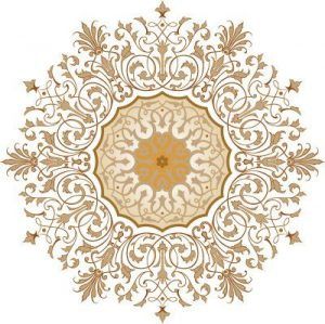 Silueta ornamental486