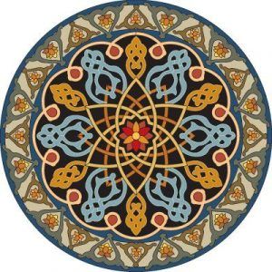 Silueta ornamental495