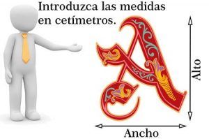 indicador siluetas letas
