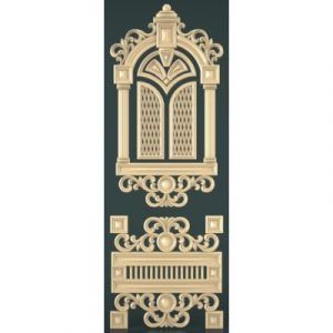 Decoración puerta 095